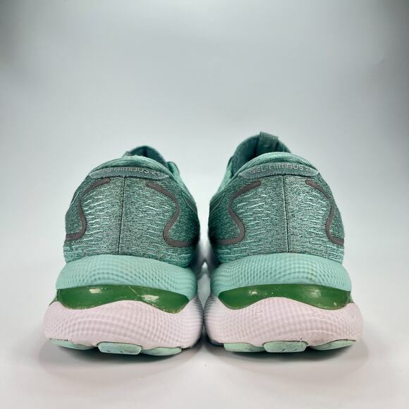 Asics Gel-Nimbus 24 Seafoam Green Lace Up Running Shoes 1012B201 Women's Size 10 - Picture 5 of 12